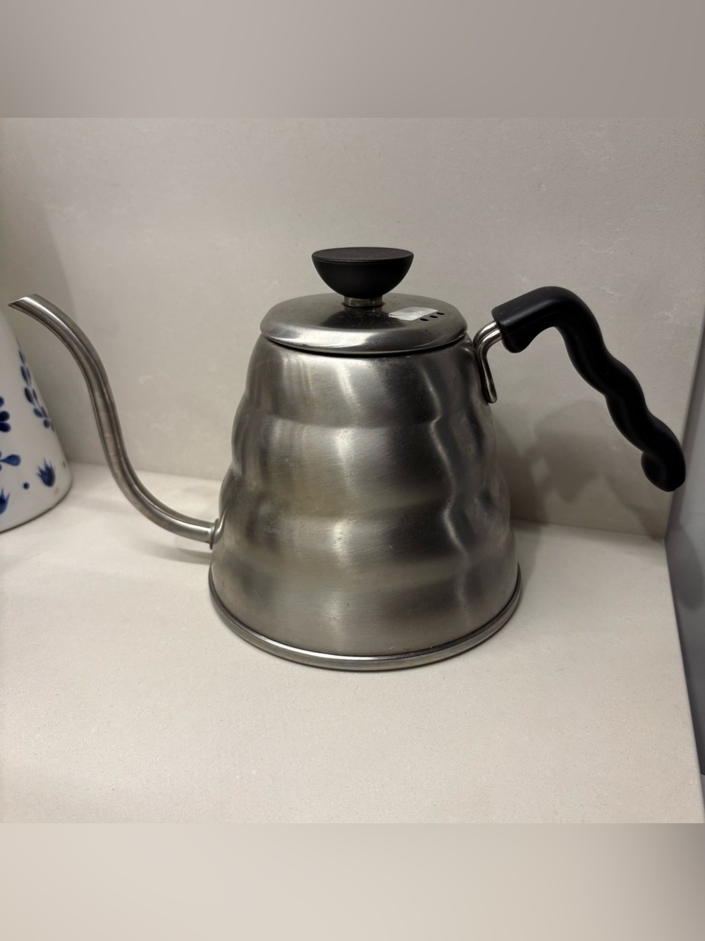 HARIO Japan Stainless Steel Gooseneck Kettle - Silver